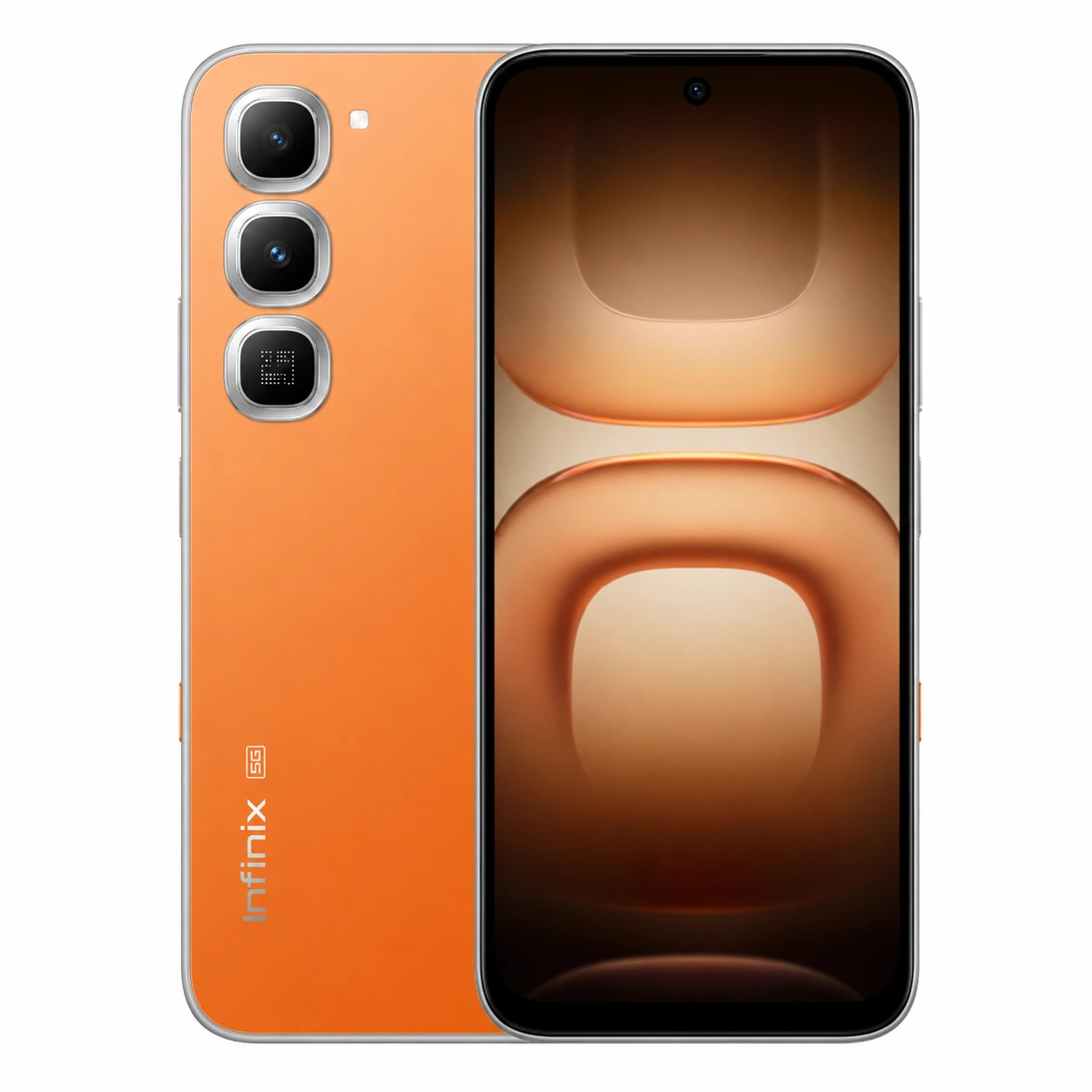 Infinix-Hot-70-Pro-5G-Thermo-Orange Infinix Hot 70 Pro 5G (256GB/8GB; 50MP Dual Camera; 6000mAh) - Image 1